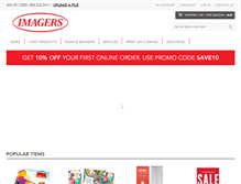 Tablet Screenshot of imagers.com